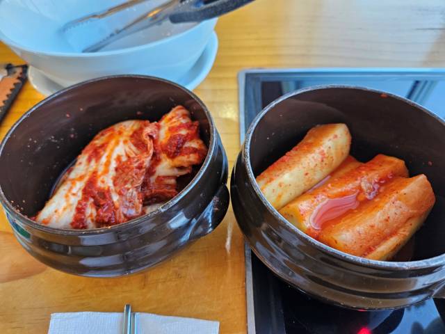 하남정 깍두기, 김치